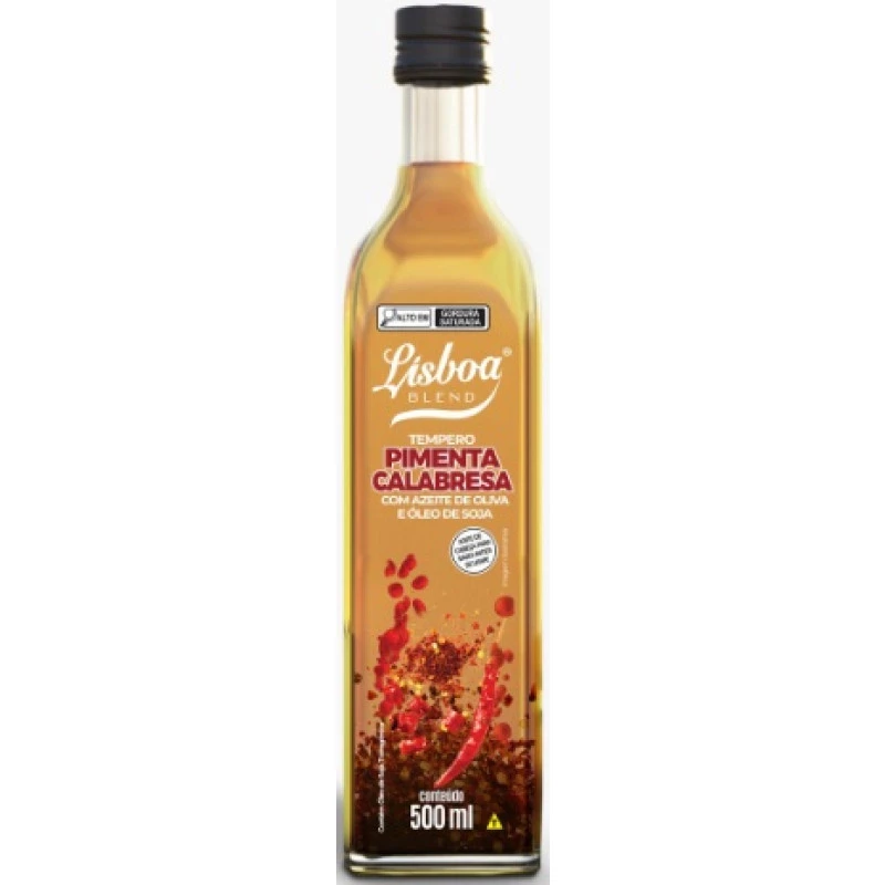 Blend Tempero de Pimenta Calabresa 500ml Lisboa