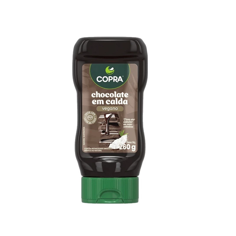 Chocolate em Calda Vegano 260g Copra no Empório Rosa