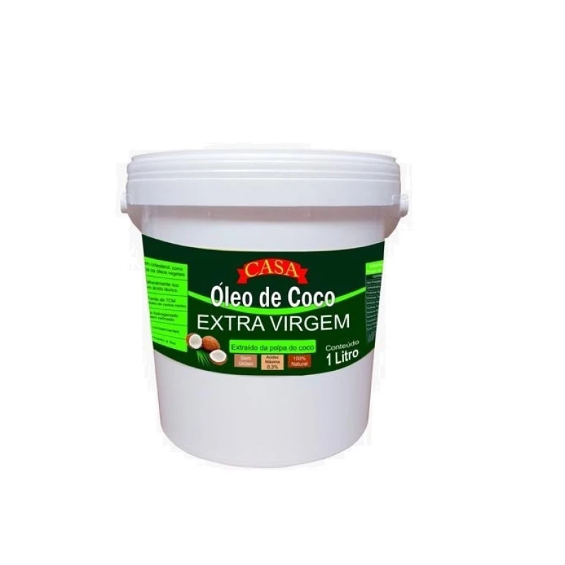 coco　ブースター1 オイル3 Óleo de Coco Extra Virgem 1L Casa | Versátil e Saudável