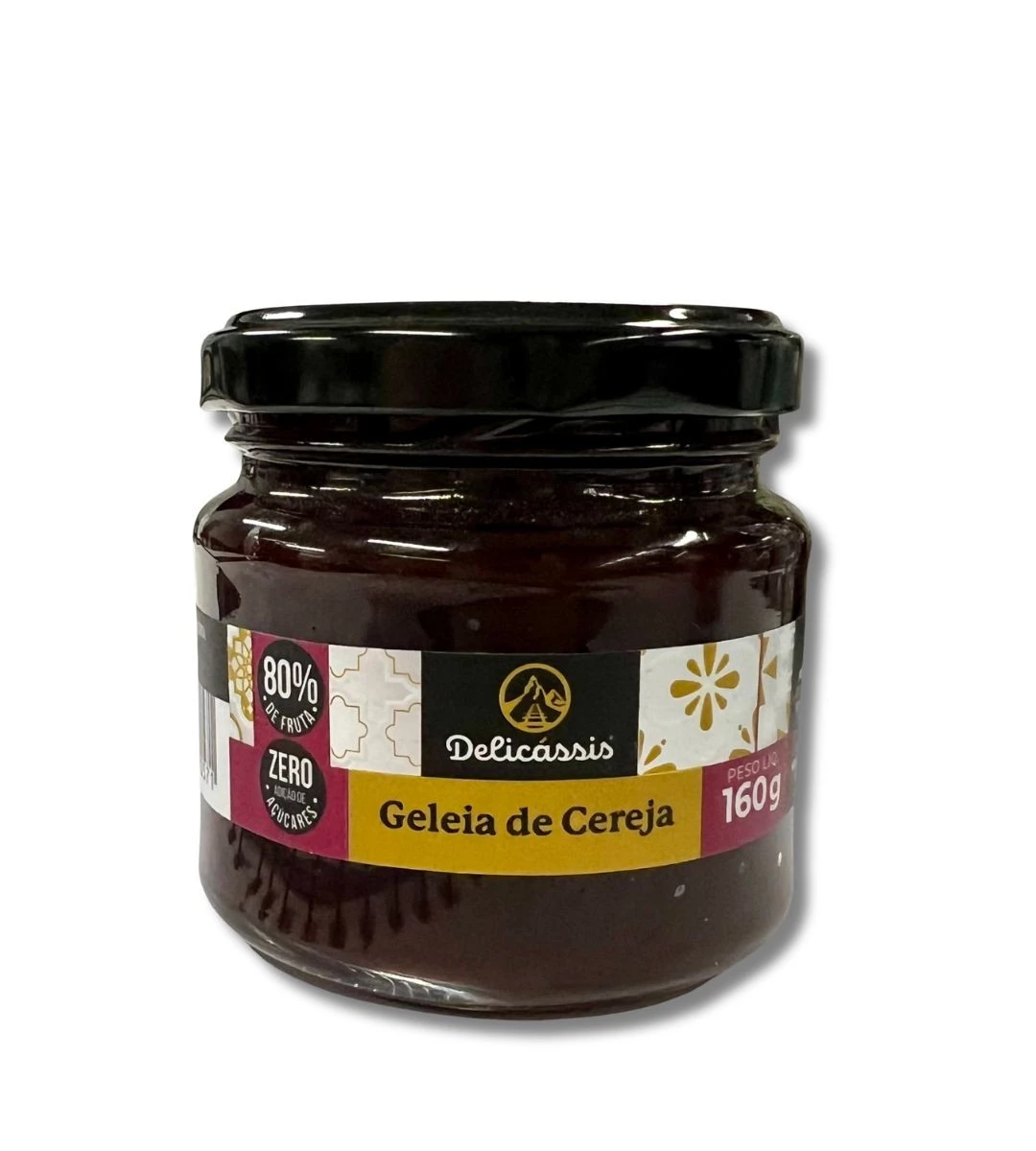 GELEIA ZERO CEREJA 160G DELICASSIS