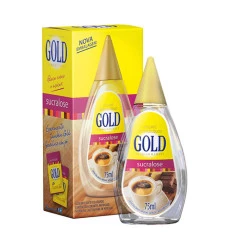 Adoçante Sucralose Diet Líquido 75ml Gold