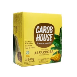 Alfarroba com Banana 540g Carob House