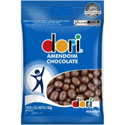 Amendoim Confeitado com Chocolate 700g Dori