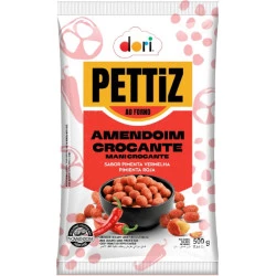 Amendoim Crocante com Pimenta 500g Pettiz