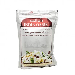 Arroz Basmati Indiano Pacote 1Kg India Oasis