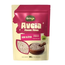 Aveia Flocos Finos 200g Grings