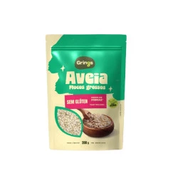 Aveia Flocos Grossos sem Glúten 200g Grings