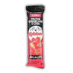 Barra de Cereal sabor Frutas Vermelhas Zero 18g Kobber
