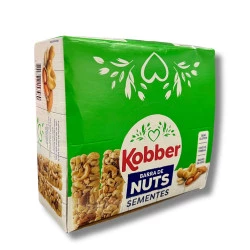 Barra de Cereal Nuts com Sementes Display 300g Kobber