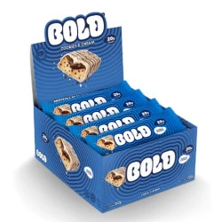 Barra de Proteína Cookies & Cream Display 720g Bold