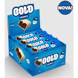 Barra de Proteína Crunch Cookies & Cream Display 600g Bold