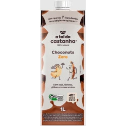 Bebida Castanha de Caju Choconuts Zero 1L A Tal da Castanha