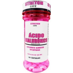 Capsula de Ácido Hialurônico 60cp Stretch Life