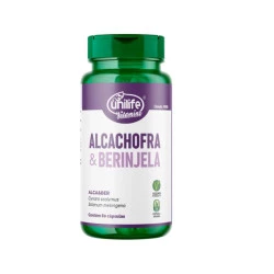 Cápsulas de Alcachofra + Berinjela 60 de 400mg Unilife