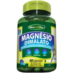 Capsula Magnésio Dimalato 60cp New Labs Vita
