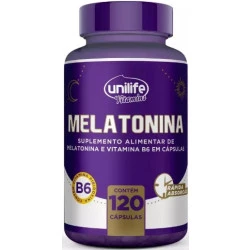 Capsula de Melatonina 120cp Unilife