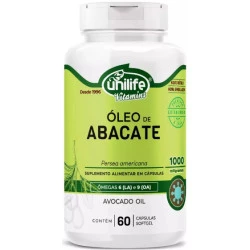 Cápsulas de Óleo de Abacate 60 de 1000mg Unilife