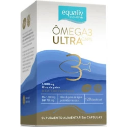 Cápsulas Ômega3 Ultra 120 de 1g Equaliv