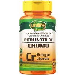 Capsula Picolinato de Cromo 60cp Unilife