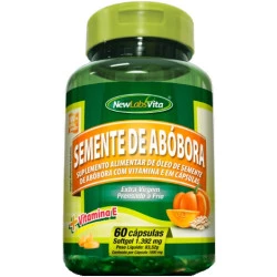 Capsula Semente de Abóbora 60cp New Labs Vita