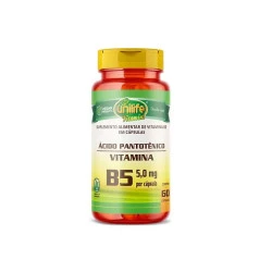 Capsula Ácido Pantotênico Vitamina B5 60cp Unilife