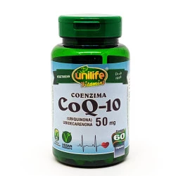 Cápsulas de Coenzima CoQ-10 50mg 60cp Unilife