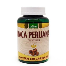 Cápsulas de Maca Peruana 120 de 500mg da Vitalab