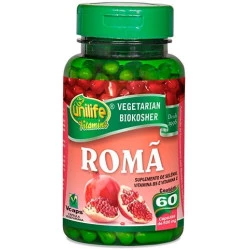 Cápsulas de Romã 60 de 500mg Unilife