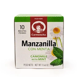 Chá de Camomila com Menta 13g Carmencita
