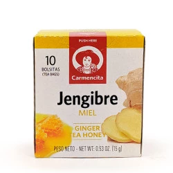 Chá de Gengibre com Mel 15g Carmencita