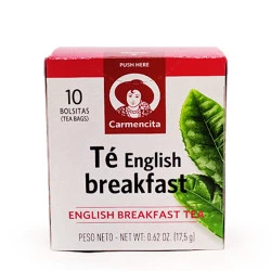 Chá English Breakfast 17,5g Carmencita