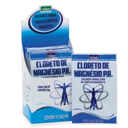 Cloreto de Magnésio PA 10 Sachês de 33g Vitalab