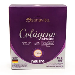 Colágeno Hidrolisado 30 Sticks de 2,8g Sanavita