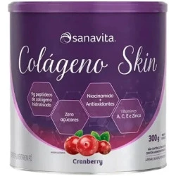 Colageno Skin Cranberry 300g Sanavita