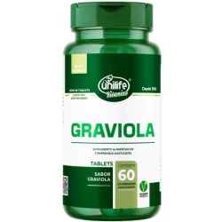 Comprimidos Mastigáveis Graviola 60cp Unilife
