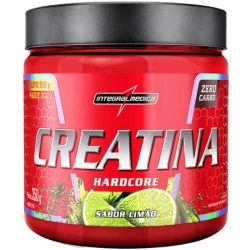 Creatina Hardcore Limão 350g Integralmedica