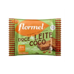 Doce de Leite com Coco Zero 20g Flormel