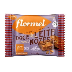Doce de Leite com Nozes Zero 20g Flormel