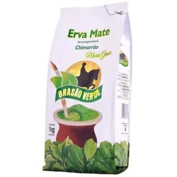 Erva-Mate a Vácuo Premium 1kg Brasão Verde