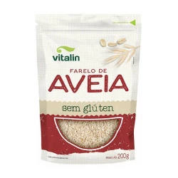 Farelo de Aveia sem Glúten 200g Vitalin