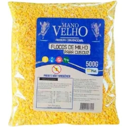 Flocos de Milho para Cuscuz 500g Mano Velho