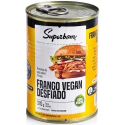 Frango Vegano Desfiado 370g Superbom