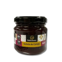 Geleia de Cereja Zero 160g Delicássis 