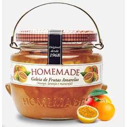 Geleia de Frutas Amarelas Premium 320g Homemade