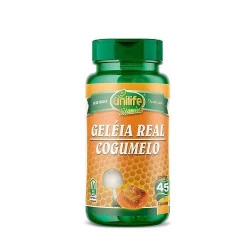 Geleia Real Cogumelo 45 Cápsulas Unilife