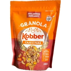 Granola com Castanhas de Caju e do Pará 210g Kobber
