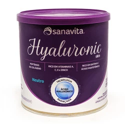 Hyaluronic Skin com Colágeno Neutro 270g Sanavita