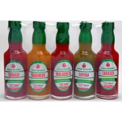 Kit 5 Molhos de Pimenta Fogo Mineiro