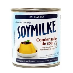 Leite Condensado de Soja Soymilke 330g Olvebra
