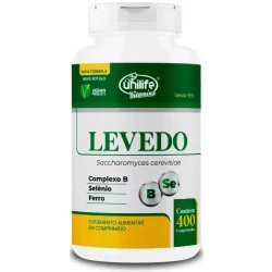 Levedo de Cerveja 400 Comprimidos Unilife